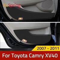 แผ่นกันเตะประตูรถสำหรับ Toyota Camry 2006-2011ที่คลุมด้านร่างกาย XV40สติกเกอร์ป้องกันน้ำกันฝุ่น