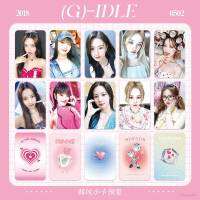 6PCS/set GIDLE MS4 Little Red Cap I FEEL LOMO card Cho Mi Yeon Minnie Jeon So-yeon YUQI Yeh Shuhua photo card