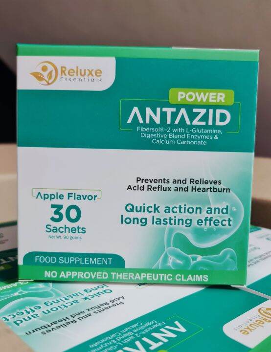 POWER ANTAZID Natural Acid Indigestion and Reflux Relief Anti GERD Anti