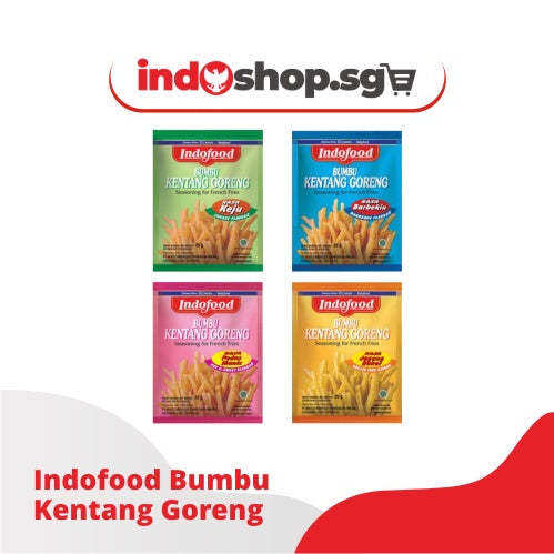 Indofood Bumbu Kentang Goreng 25GR | Cheese | Barbeque | Sweet Spicy ...