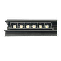 2021 NEW Black Flood Spot Magnetic Track Light 48V RA90 LED Line Lamp 6W10W 20W 30W 40W 60W 112mm 220mm 328mm 435mm 543mm 1080mm