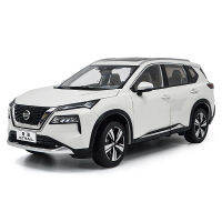 1:18 Nissan X-Trail Rogue SUV 2022สีขาวสีแดง Diecast รุ่น Miniature รถ Hobby Toy