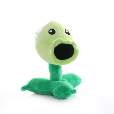 17cm High Quality PP Cotton Plants vs Zombies In Peashooter &amp; Fire Peashooter Lovely Plush Toys PVZ Soft Stuffed Toys Dolls Children Gifts