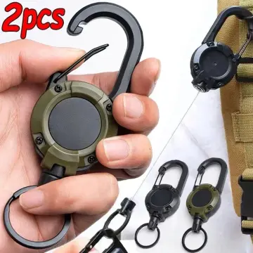 5 Pack Heavy Duty Retractable Badge Reel Id Card Holder with Clip