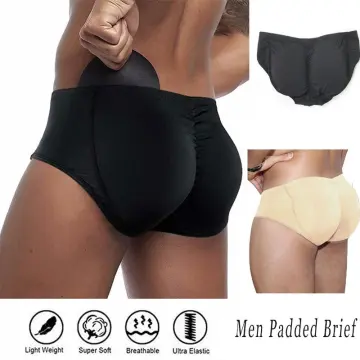 Women' Men Butt Bum Enhancing Pads Pants Contour Hip Lift Thick Padded  Removable 
