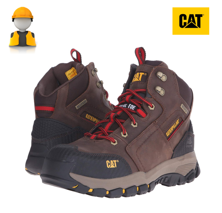 CATERPILLAR Men’s Navigator Mid Waterproof Safety Boot P90614 Lazada