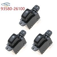 3 pcs Passenger Power Window Switch Control Button 93580-3D000 93580-26100 For Hyundai Elantra Sonata For Kia Optima Sedona