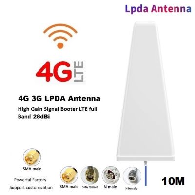 3G 4G 5G 28dBi LPDA Antenna + สาย 10 เมตร