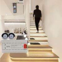 Stair LED PIR Motion Sensor Controller Dimming 2835 SMD led Strip lamp Automatic Indoor Stairway Ladder led Night Light 12V