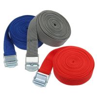 【JH】 5m x 25mm Car Tension Rope Tie Down Ratchet Luggage Lashing With Tensioner Metal Buckle Tow