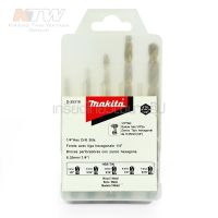 MAKITA ชุดดอกเจาะเหล็กHSS หุน 5ดอก HEX(D-35318) ( MP007996 )