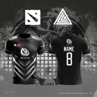 Dota 2023！New！Team Jersey 2 Esport Pria Tidur pendek T-shirt sfbp High quality products （Freeprinting of names）