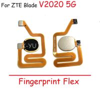 Untuk ZTE Blade V2020 5G / V20 Pembaca Sidik Jari Pintar Sensor Touch ID Tombol Kembali Tombol Home Kabel Flex