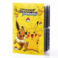 Cartoon New Album Anime Gift Pokemon Pikachu Cards Book Collection Folder Kids Toys Manual Album Sticker Cards Protectors