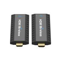 50เมตรไร้สาย HDMI Extender ส่งสัญญาณ1080จุด HDMI S Plitter Extender 1x2จอแสดงผลแบบ Dual สำหรับ PS3/4กล้อง PC HDTV ตรวจสอบโปรเจคเตอร์