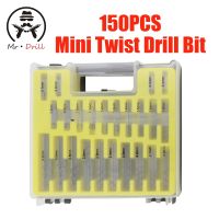 【DT】hot！ 0.4mm-3.2mm 150Pcs set  twist drill Bit Twist with Carry Drilling