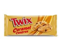 Twix Caramel Centres คุ้กกี้ ช็อคโกแลตชิพ สอดไส้คาราเมล 144g.