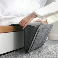 【CW】✟  Felt Bedside Storage Organizer Anti-slip Couch Multipurpose for Sofa Wall Counter Side