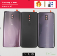 ฝาครอบหลังกระจกสำหรับ Oneplus 6 6T ของแท้สำหรับเปลี่ยนฝาครอบด้านหลังประตูหลัง