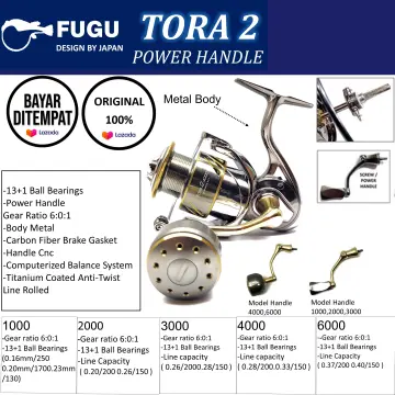 Jual Reel Fugu Tora 2 Terbaru - Mar 2024