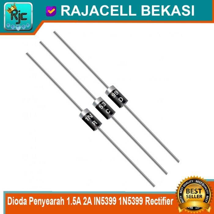 2pcs Dioda Penyearah 1.5A 2A IN5399 1N5399 Rectifier Diode DO41 1.5A 1000V Lazada Indonesia
