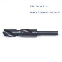 1Pc 23.5mm 24mm 24.5mm 25mm HSS ลดข้อเหวี่ยงตรงบิดเจาะ Bit Shank Dia 12.7mm สําหรับไม้เหล็กพลาสติกอลูมิเนียมโลหะ