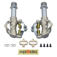 Wellgo Xpedo RF-S1 Self Locking Pedal Cr-Mo Spindle MTB Road Bicycle Seal DU Bearing AL Aolly Anti-Slip Bike Pedals 244g/pair