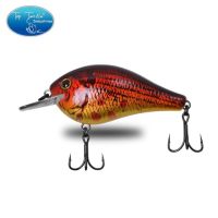 Cf Lure 80มม. 12G/65มม. 10G น้ำ Minnow Wobbler Fishing Lure ลอยเหยื่อ Hard Crank Bass ตกปลา