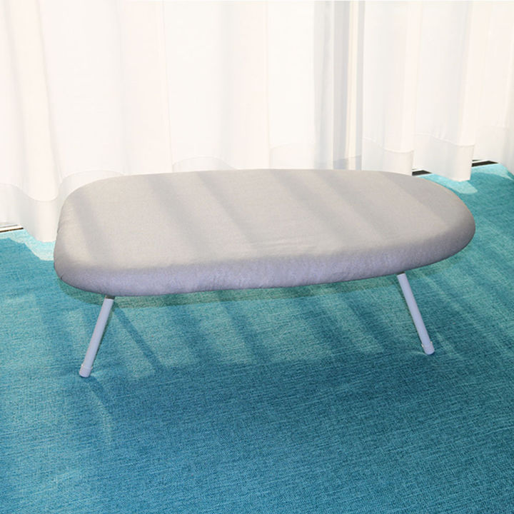 โต๊ะรีดผ้า-โต๊ะรีดผ้าพับได้-หุ้มด้วยผ้าสะท้อนความร้อนพิเศษ-ขนาด-60-37-17-ใช้งานสะดวก