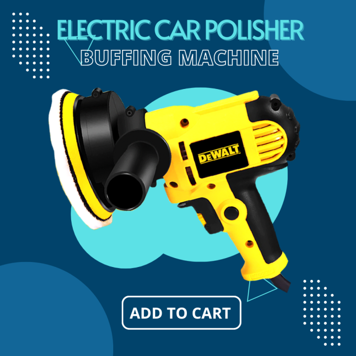 Polishing Adjustablespeed Dewalt Durable Car polisher Waxing Buffers