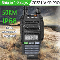 2022 Baofeng UV-9R Pro Waterproof IP68 Walkie Talkie High Power CB Ham 30-50 KM Long Range Upgrade of UV-9R Plus Two Way Radio