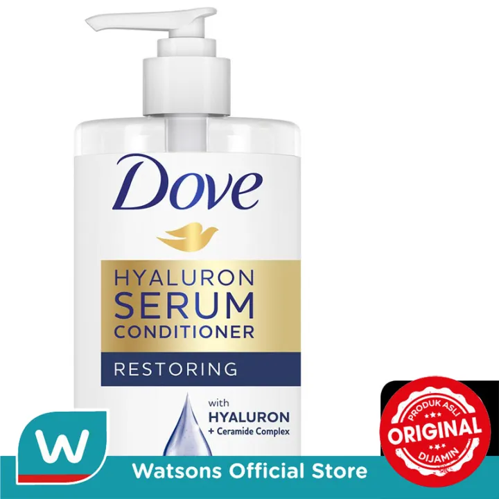 Dove Hyaluron Serum Conditioner Restoring & Nourishing Rambut Rusak