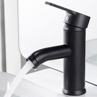 Kitchen Faucet Rotary Easy Install Stainless Steel Durable Black Bathroom Home Anti Corrosion Cold And Hot Water Ho Simple