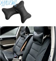 2PCS Car Headrest Pillow Neck For Mercedes Benz A180 A200 A260 W203 W210 W211 AMG W204 C E S CLS CLK CLA Classe AUTO Accessories