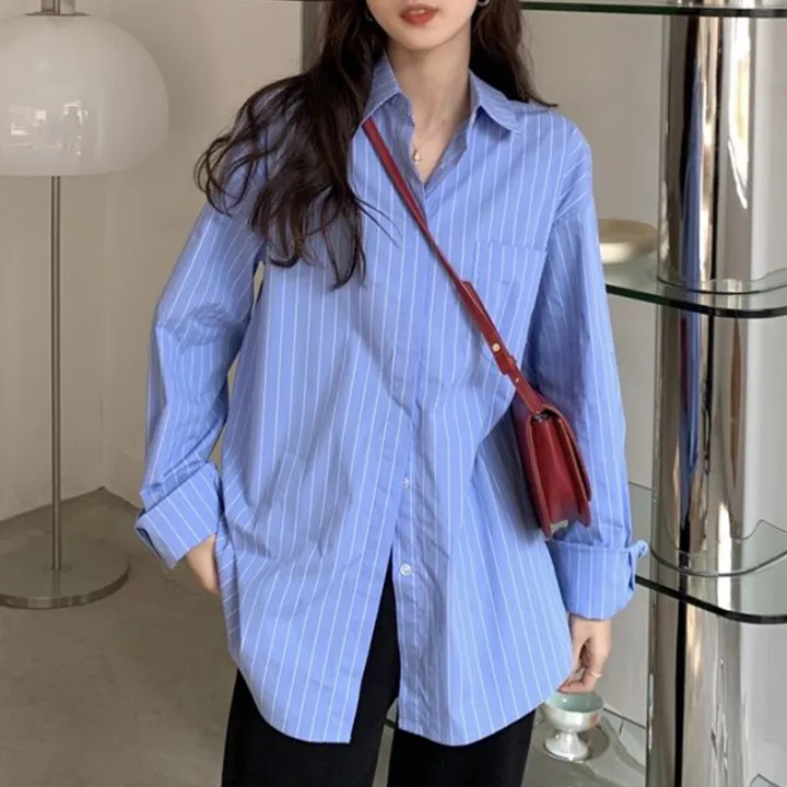 long sleeve shirt korean style