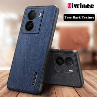 NIWINEE เคสโทรศัพท์เนื้อเปลือกไม้สำหรับ VIVO IQOO Z7x 5G/IQOO Z7 5G ทนทานป้องกันการตกปลอกซิลิโคนรวมทุกชิ้น SD01-1ปกป้องกระเป๋าใส่กล้อง