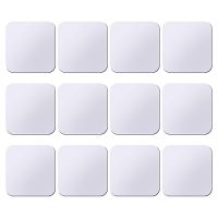 12Pcs Sublimation Magnet Refrigerator Magnets Blanks Car Magnet for Whiteboard Office Calendar Kitchen Home Wall Decor