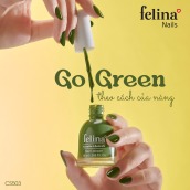 Sơn móng tay Felina Nail 18ml, Màu xanh Olive CS503
