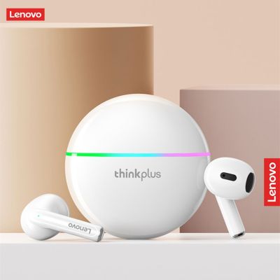 （Orange home earphone cover）  เดิม Lenovo XT97หูฟัง TWS ไร้สายบลูทูธ5.2กีฬาหูฟังลดเสียงรบกวน Touch Control ไฟสีสันสดใสหูฟัง