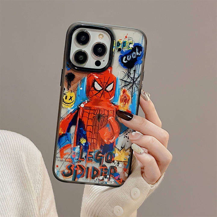 เคสที่วางฝาครอบโทรศัพท์หรูหราแบบคลาสสิกความรู้สึกสูงสามารถใช้ได้กับ-apple-มือถือ-phone14-13-12-11-pro-max-เคสกันกระแทกที่จับไอโฟนโทรศัพท์มือถือ