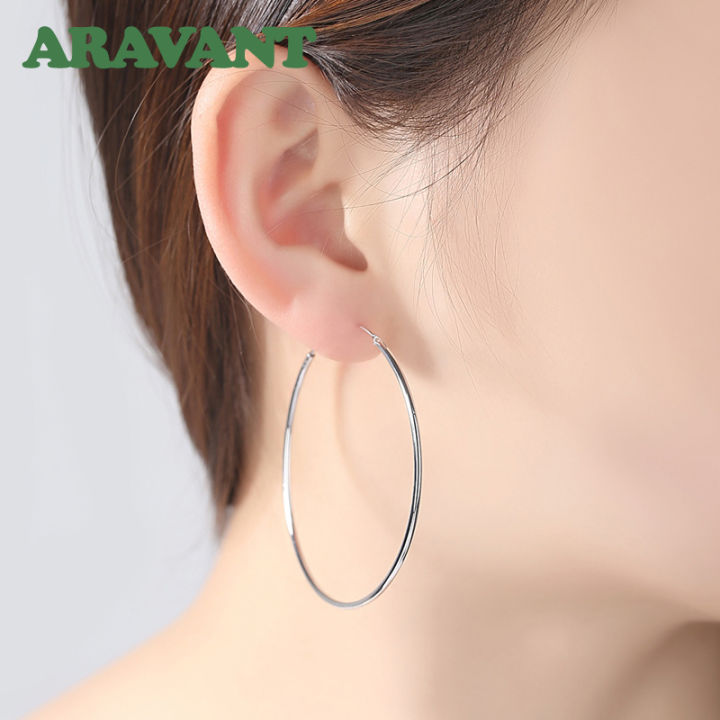 100-925-sterling-silver-hoop-earring-for-women-big-round-circle-earrings-silver-sterling-jewelry-gifts