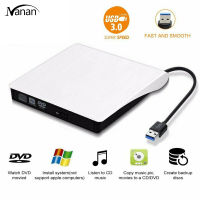 USB บางภายนอก3.0ไดรฟ์ดีวีดี DVD ± RW CD-RW Burner Player สำหรับพีซี Laptop เเมค