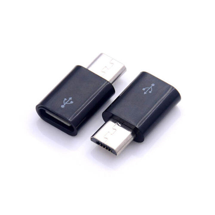 Fkend 1ชิ้นตัวแปลงชนิด C ตัวเมียเป็น Micro Usb ตัวผู้สายต่อสำหรับ Android อะแดปเตอร์โทรศัพท์ 0907