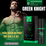 Xịt Chiến Binh chống xuất sớm THE GREEN KNIGHT 10ml Công Nghệ Đức hiệu quả