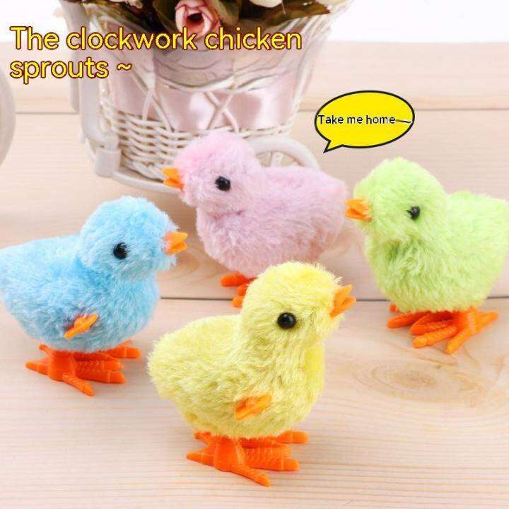 Windup chicken windup toy windup chick plush chick cute toy baby