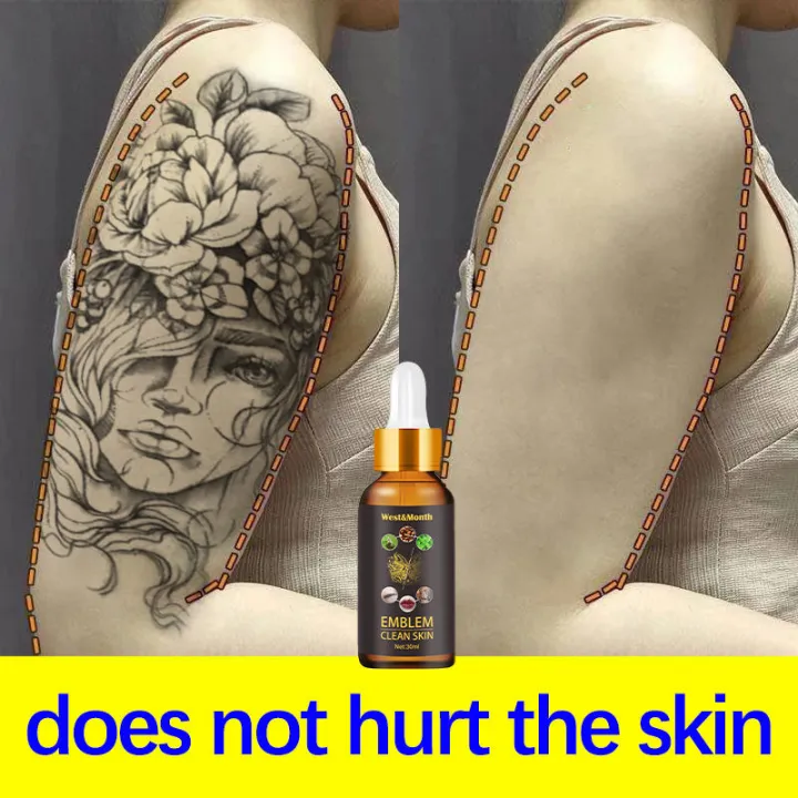 Buy 4 Weeks Tattoo Removal Cream Permanent Removal of TattoosSafe  Moisturize Skin 2pcs Online at Low Prices in India  Amazonin