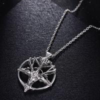 Vintage Skull Necklace Men