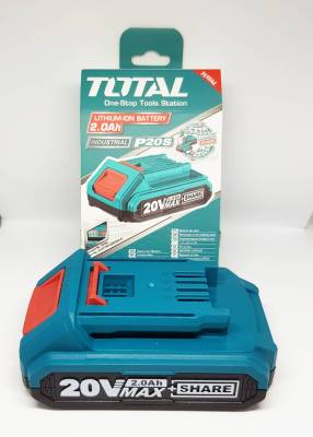 Total เฉพาะแบตเตอรี่ ลิเธียมไออน 20 โวลท์ 2 แอมป์ รุ่น TFBLI20011 ( Lithium-Ion Battery Pack ) - แบตเตอรี่ 20V Max แบต Total