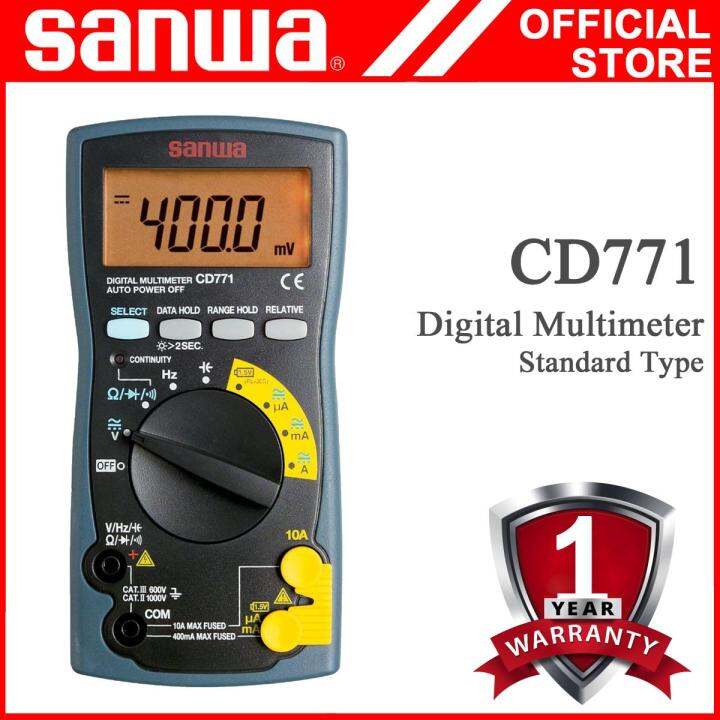 Sanwa CD771 Digital Multimeter Lazada