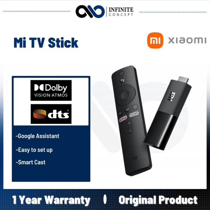 Buy Xiaomi Mi TV Stick, 4K, Portable Streaming Media Player